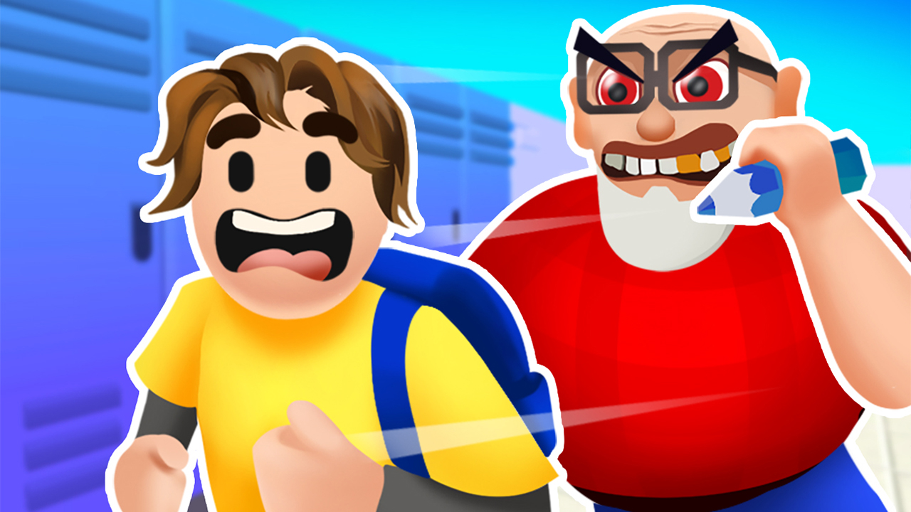 Öfkeli öğretmenden saklanın ve kaçın