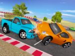 Mini Süper Arabalar Yarış Çarpışma