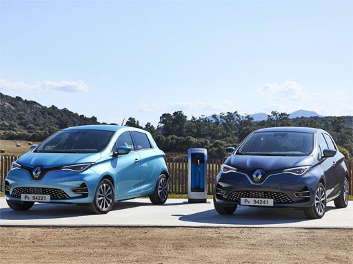 Resim Renault Zoe yapboz oyunu