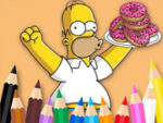 Boyama Kılavuzu: Donut Simpson